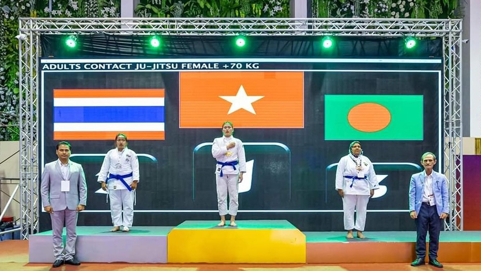 Vietnam rank fourth at Asian Jujitsu Championship 2023